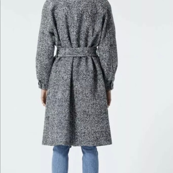 The Kooples BLACK WOOL COAT WITH HIGH NECK. Condition is "New with tags". - Picture 2 of 6